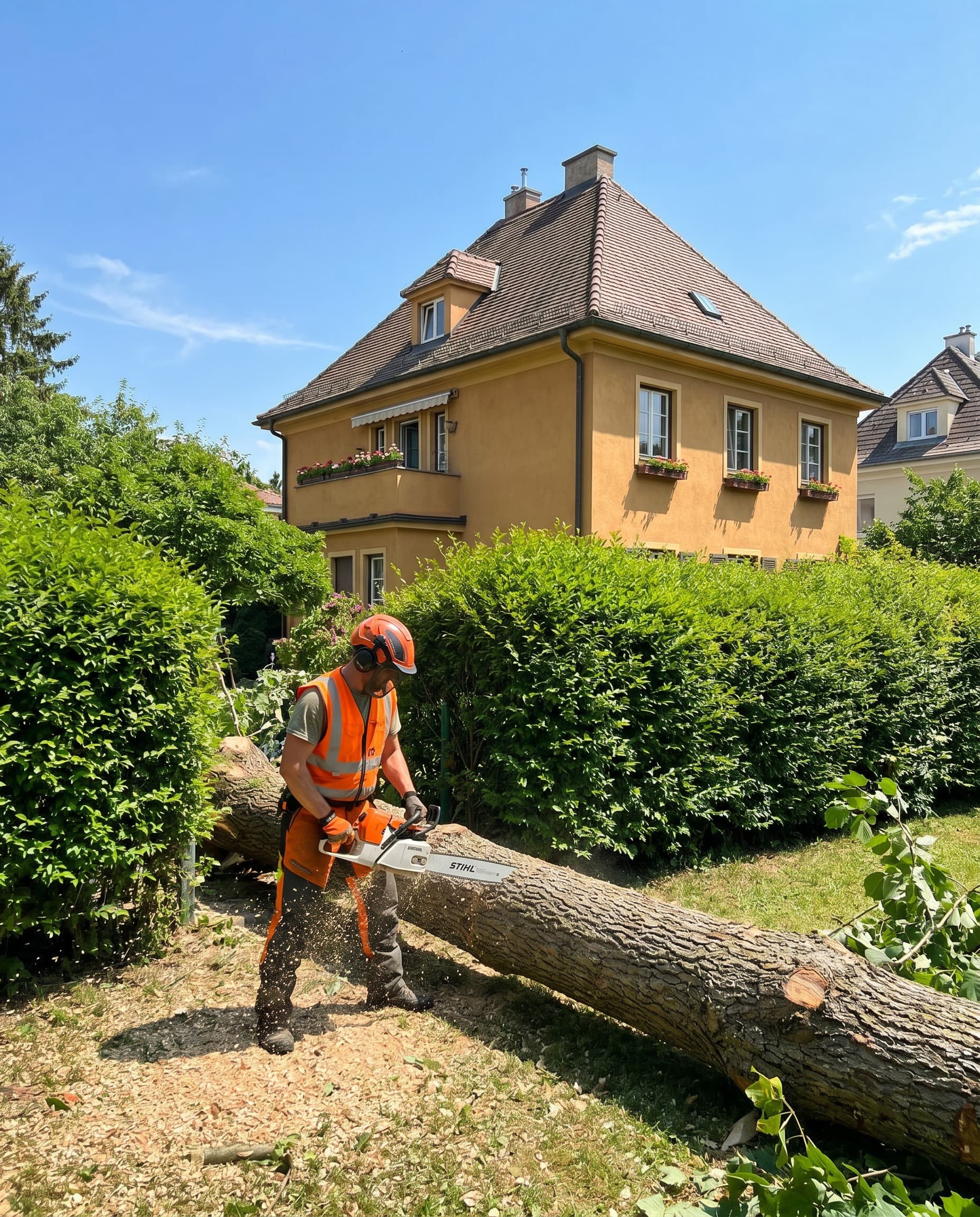 Professioneller Baumschnitt und Baumpflege von AF Fliegengitter