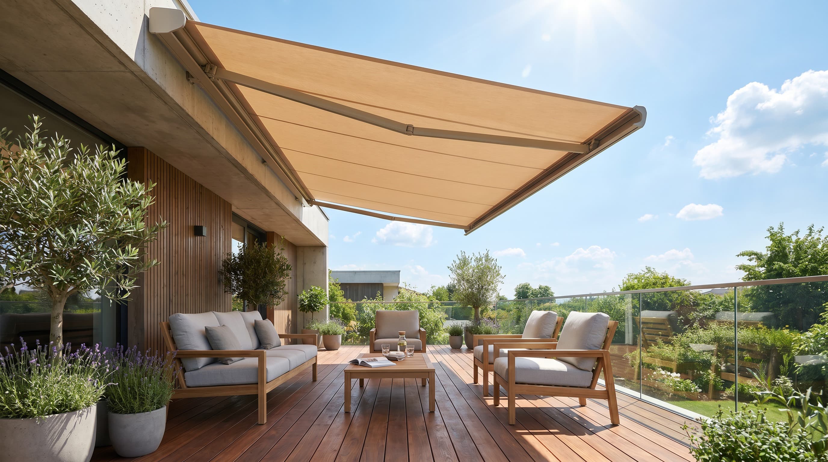 Gelenkarmmarkise für die Terrasse von AF Fliegengitter